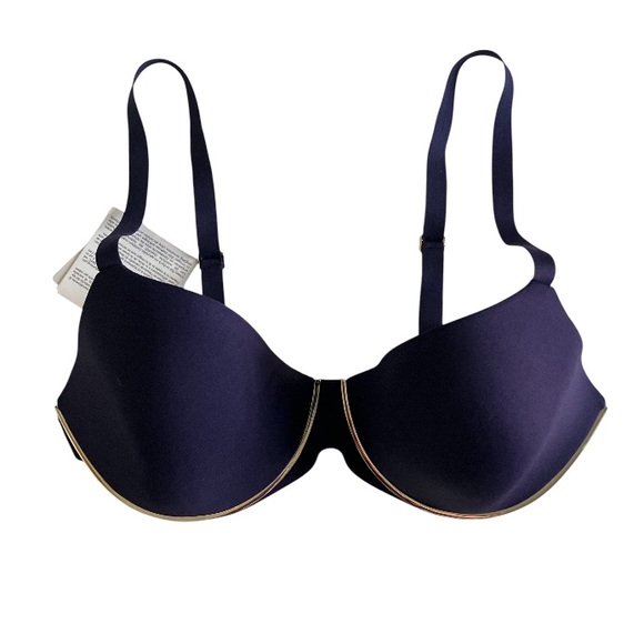 New La Perla Navy Blue Bikini Top